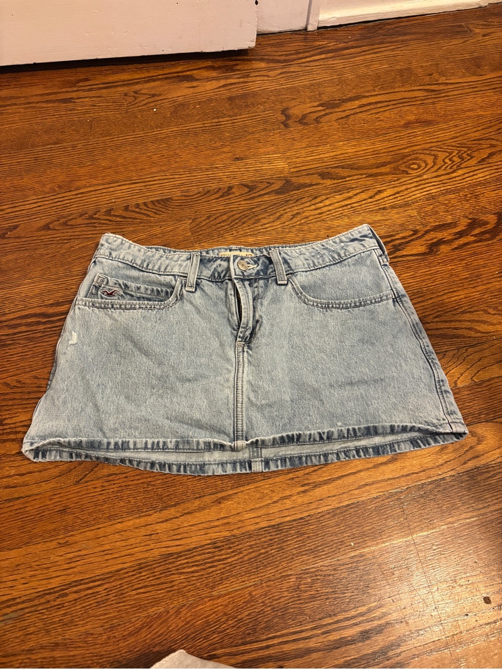 Hollister Denim Mini Skirt